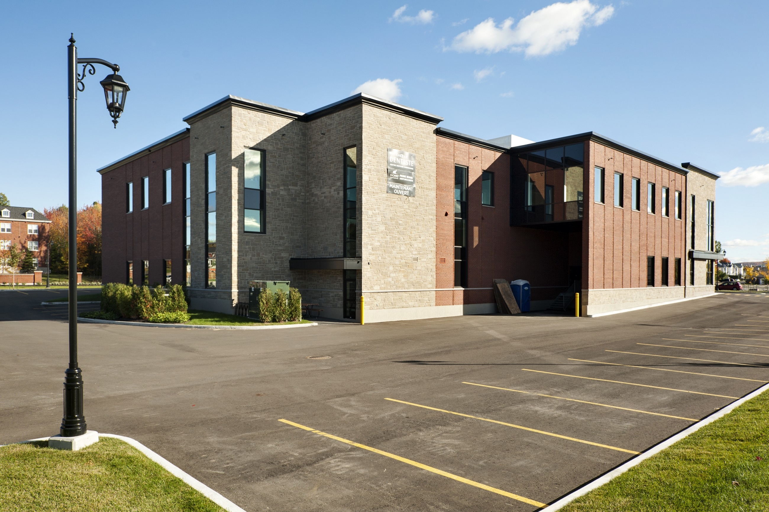 Construction d'un nouveau bâtiment (coquille)